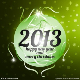 2013圣诞新年背景