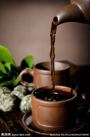 倒茶