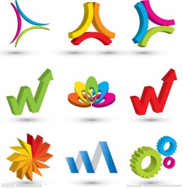 3d图标 3d标志