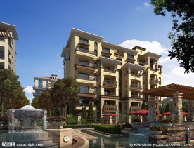 高档花园洋房房地产广告