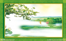 绿色风景图片