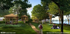 城市水景休闲公园