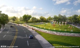 奥林匹克休闲花园景观