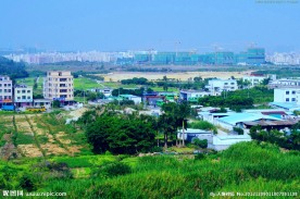城市风景 田园工业区
