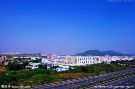 城市山水 工业区风景