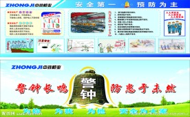 企业安全展板