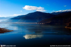 青山绿水 高原湖泊