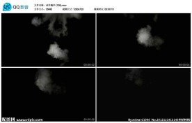 烟雾浓雾视频实拍素材