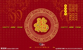 台历封底