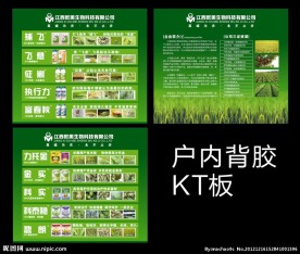 生物科技海报 背景墙