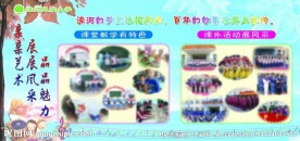 学校文化宣传展板