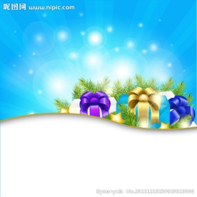 圣诞背景 文字框