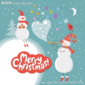 卡通圣诞背景