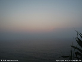 日出海面
