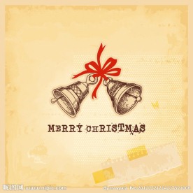 手绘圣诞背景