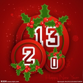 2013蛇年圣诞背景