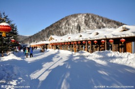 雪乡晨景