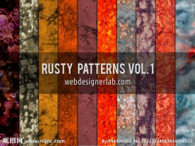 腐蚀生锈的背景图案