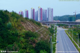 交通建筑 山水风光