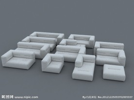 3D沙发