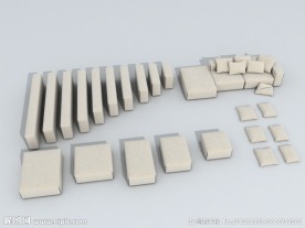 3D沙发