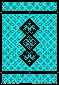 矢量菱形格填充图案