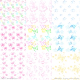 清新卡哇伊图案