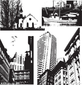 城市剪影
