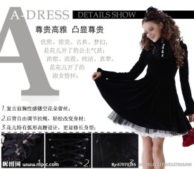 淘宝女装宝贝细节描叙模板