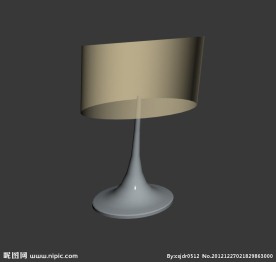 台灯模型