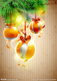 圣诞装饰素材矢量下载