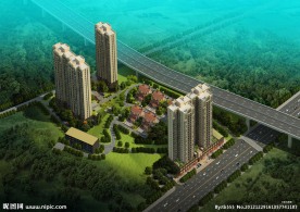 房地产鸟瞰设计图