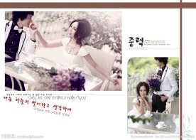 户外浪漫婚纱摄影