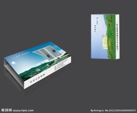 滤烟嘴包装盒(展开图)
