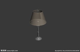 台灯模型