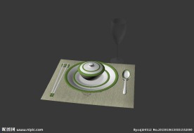 餐具模型