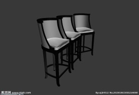 吧凳模型