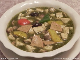 香笋豆腐