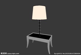 台灯模型