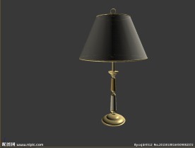 台灯模型