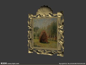 欧式镜框模型