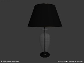 台灯模型