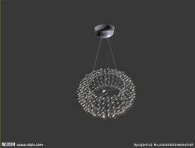 水晶灯模型