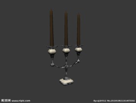 烛台模型