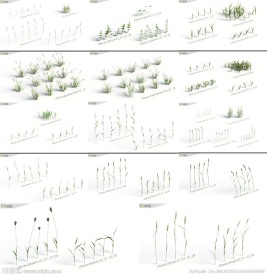 草丛模型合集