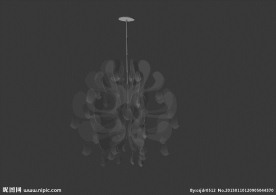 水晶灯模型