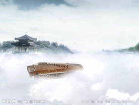 唯美梦幻水墨画背景视频