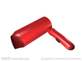 吹风机模型