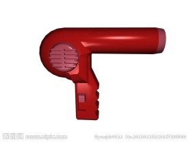 吹风机模型