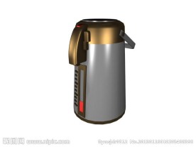 热水壶模型